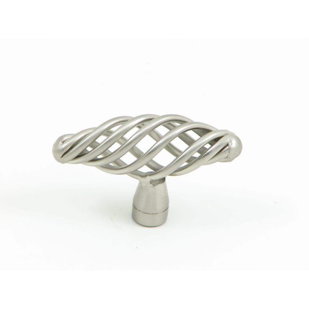 10 Pack P-8618-SN Dynasty Hardware Super Saver K-8618-SN Fluted Cabinet Knob Satin Nickel