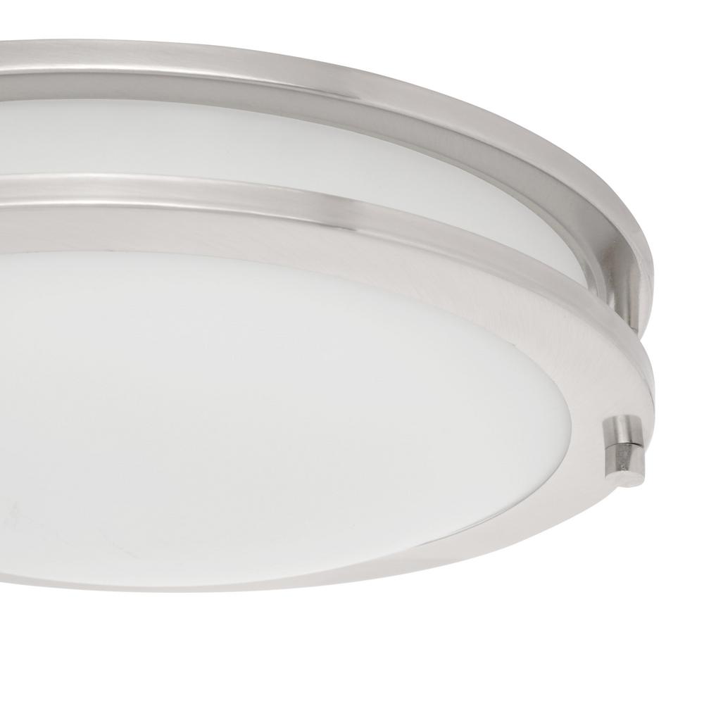 Integrated LED Low profile Ceiling Light Flush Mount 120- W.Frosted ...