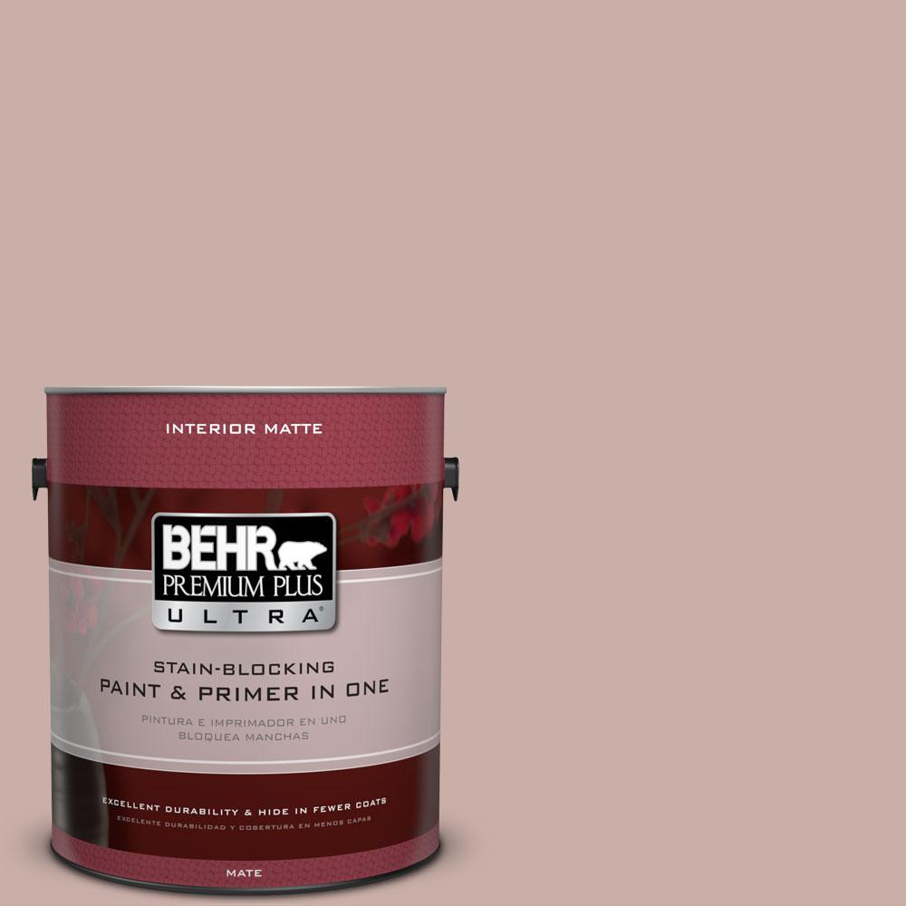 BEHR Premium Plus Ultra 1 gal. UL1707 Cabo Interior Flat Enamel Paint