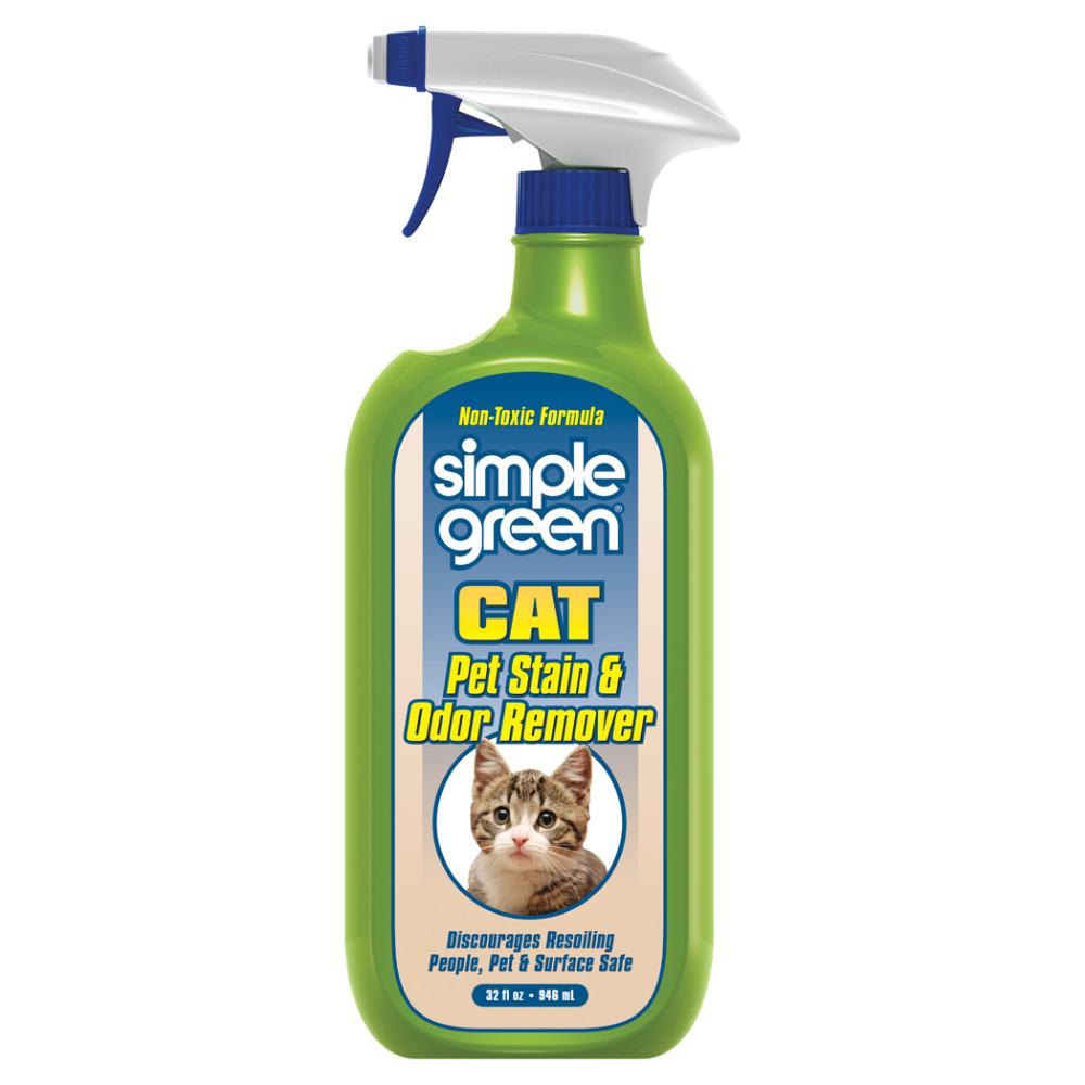 Simple Green 32 oz. Cat Pet Stain and Odor Remover (12Case