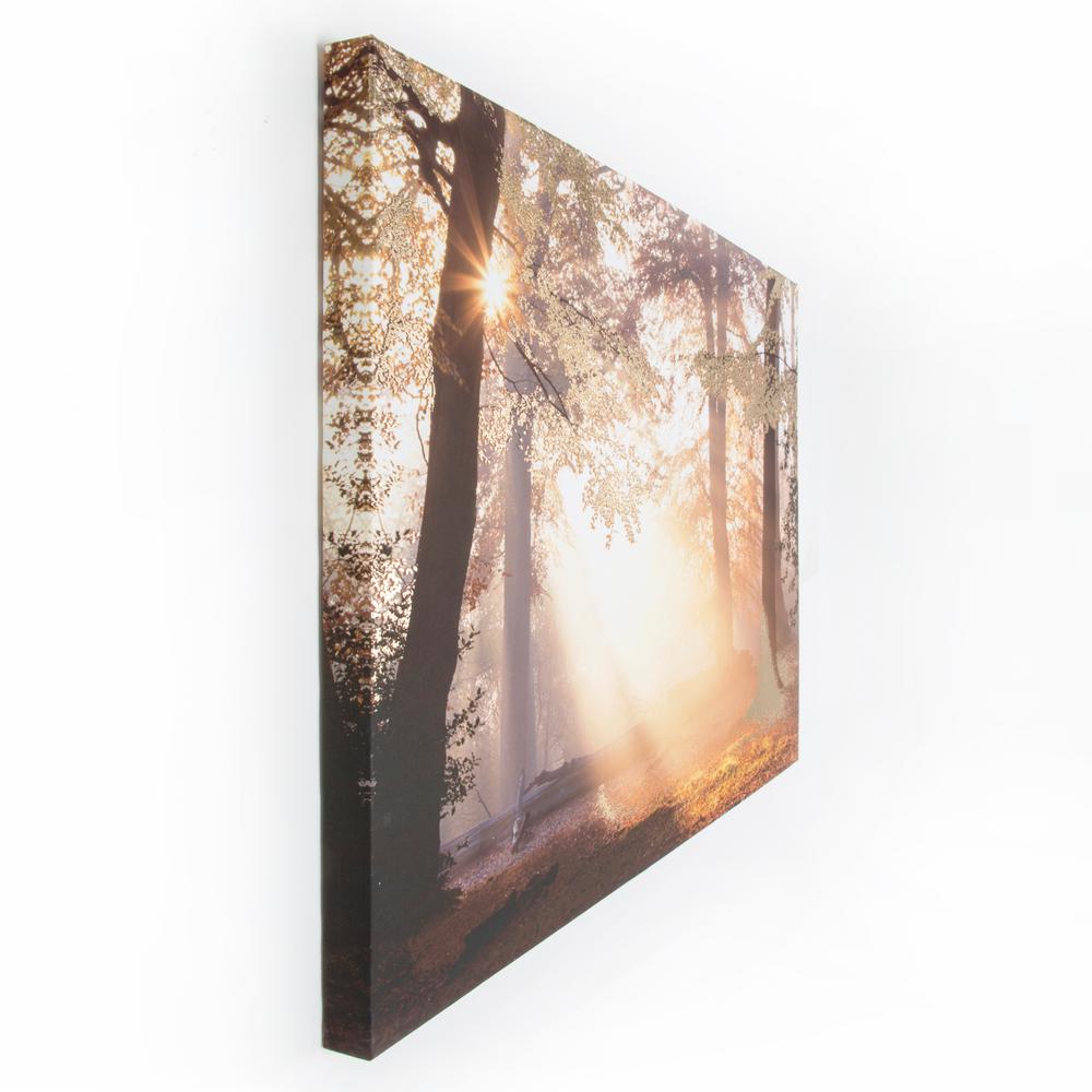 Graham Brown 31 In X 24 In Metallic Forest By Graham And Brown Printed Canvas Wall Art 40 896 The Home Depot