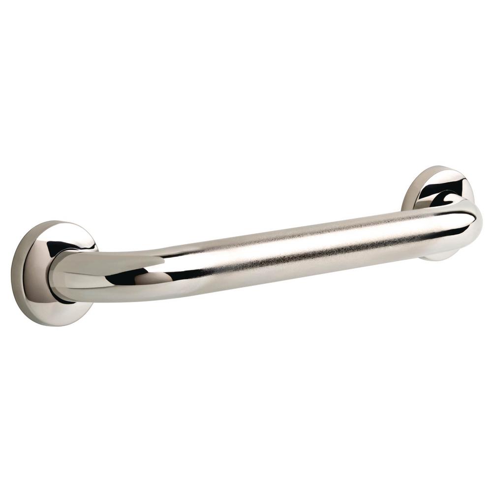 1.25 Diameter Angle Grab Bar with Smooth Grip 32 x 16 Left Hand 90