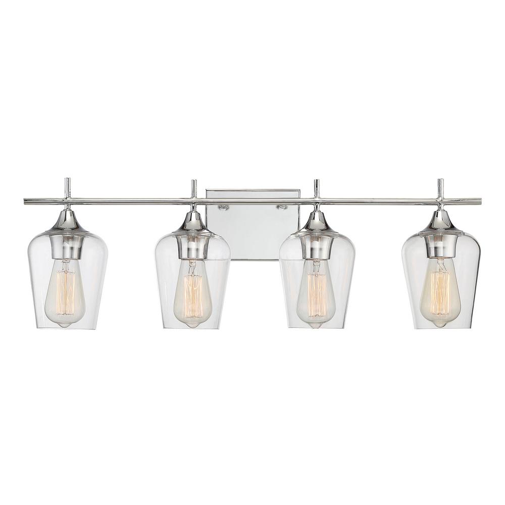 Filament Design 4Light Polished Chrome Bath LightECTSH259692 The