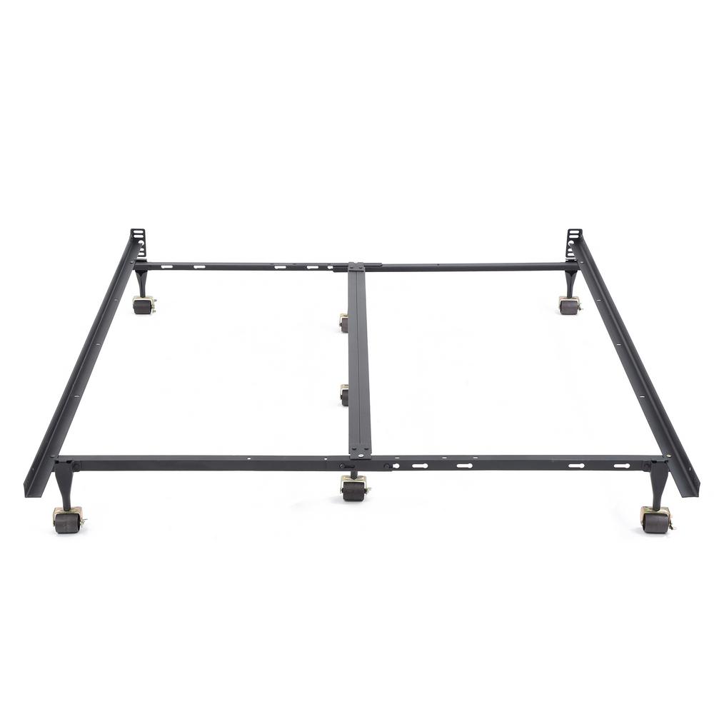 Beds Bed Frames 7 Leg Heavy Duty, Metal Queen Size Bed Frame With Center Support