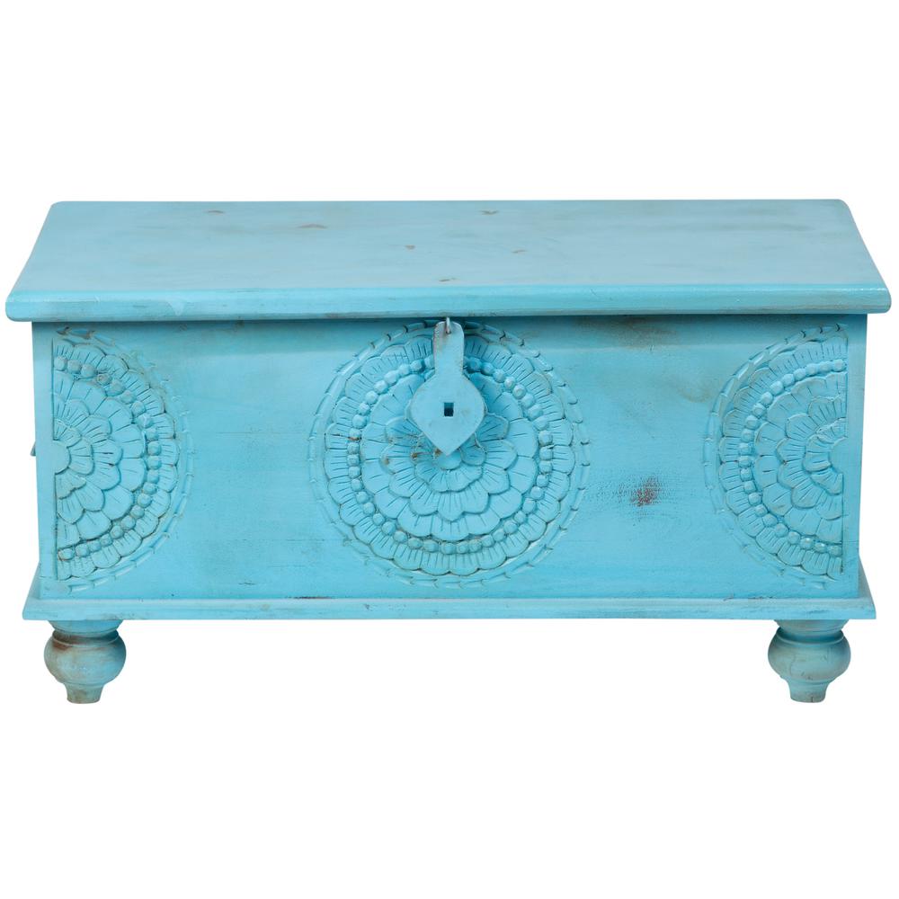 Alaterre Furniture Hairpin Natural Live Edge Wood with Metal 48 in