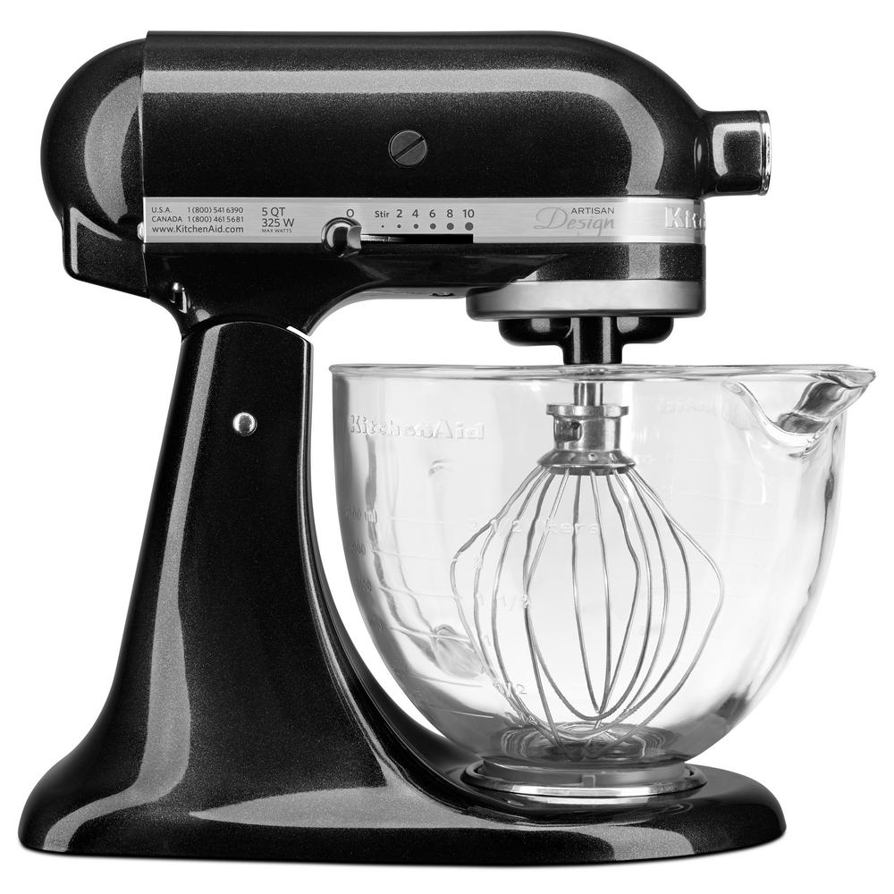 KitchenAid Artisan Design Series 5 Qt. TiltHead Stand Mixer with Glass