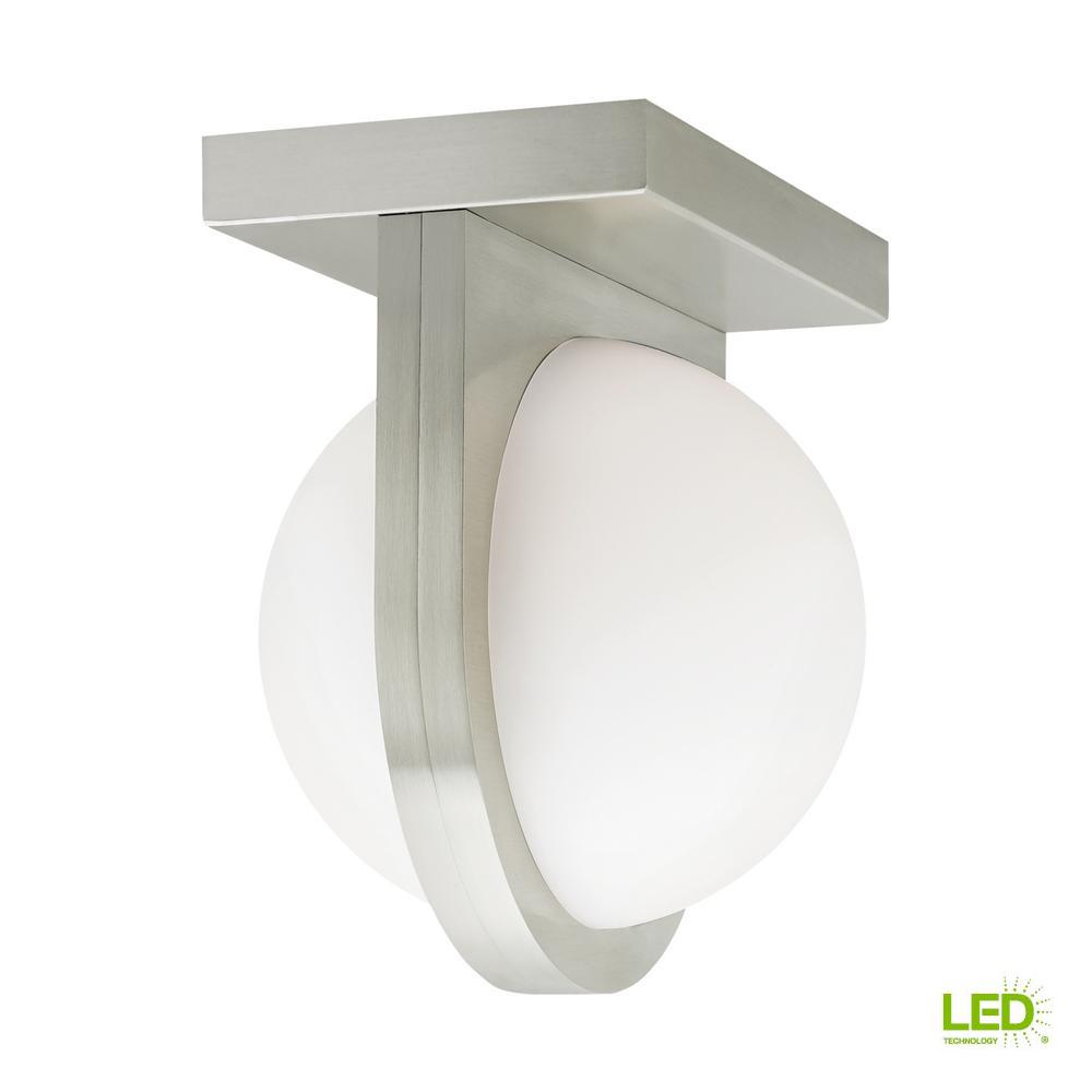 UPC 077073997711 product image for LBL Lighting Capture 24-Watt Satin Nickel Integrated LED Flush Mount | upcitemdb.com