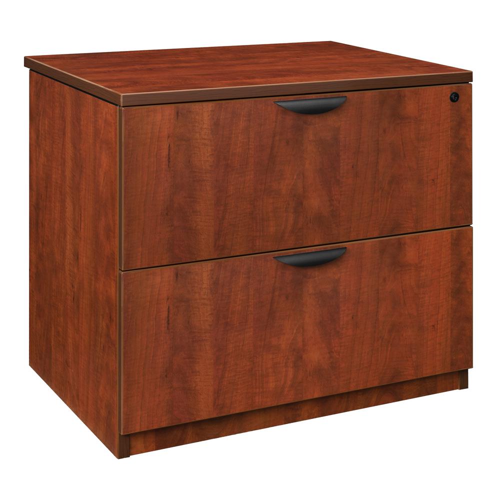 Regency Legacy Mahogany Lateral File Lplf3624mh The Home Depot Legacy Mahogany Lateral File