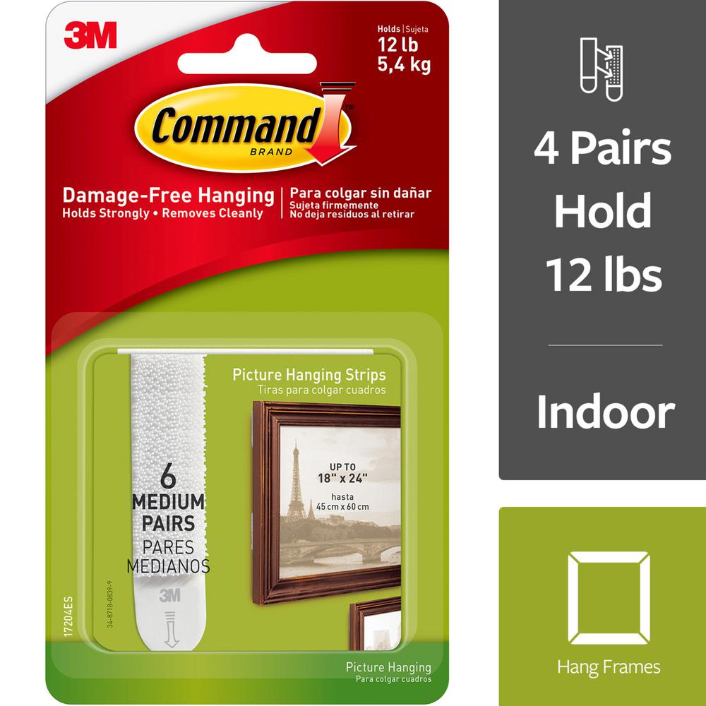 2 x 3M Command Small Picture Strips Set Of 4 Strips by Command 