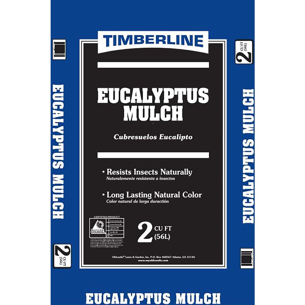 Timberline 2 cu. ft. Eucalyptus Mulch52058774 The Home Depot