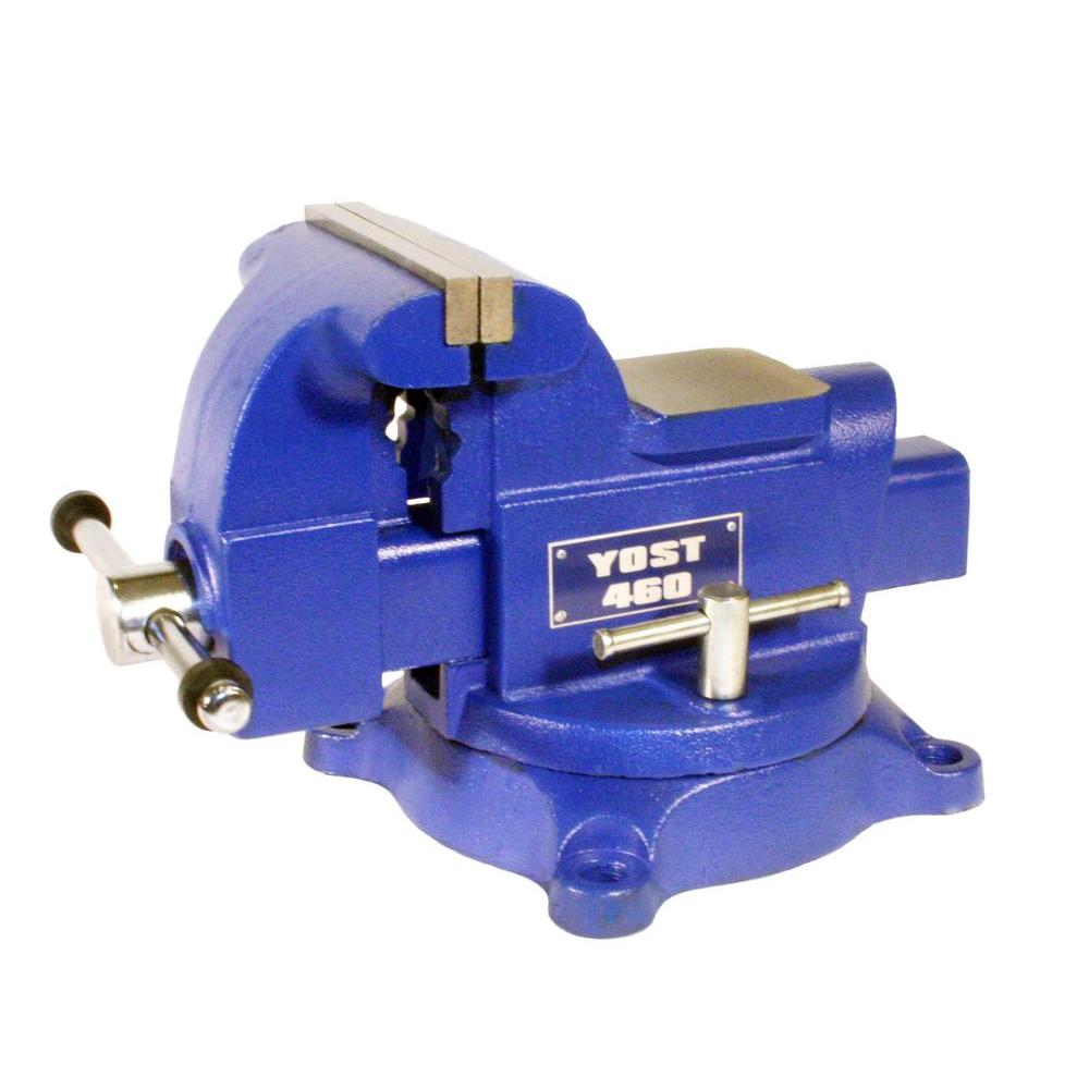 Yost 6 In Heavy Duty Apprentice Series Utility Bench Vise 460 The Home Depot