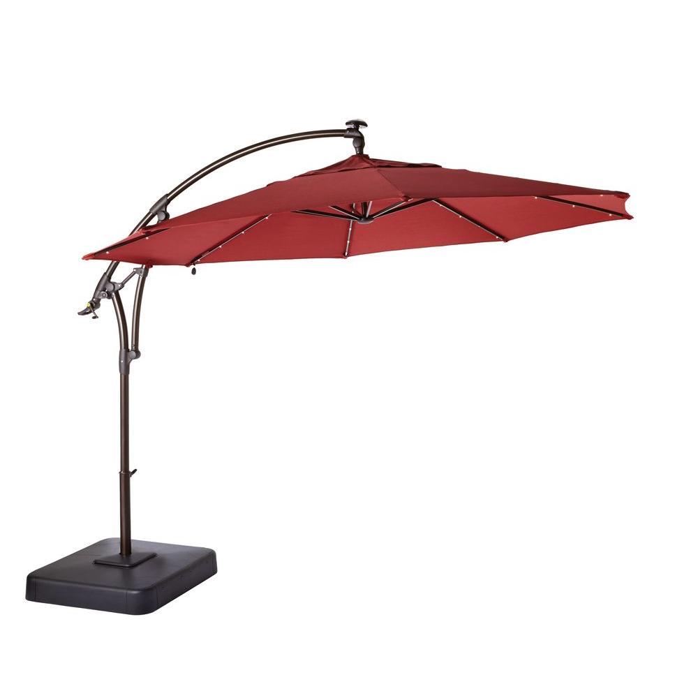 Red Patio Umbrellas Patio Furniture The Home Depot