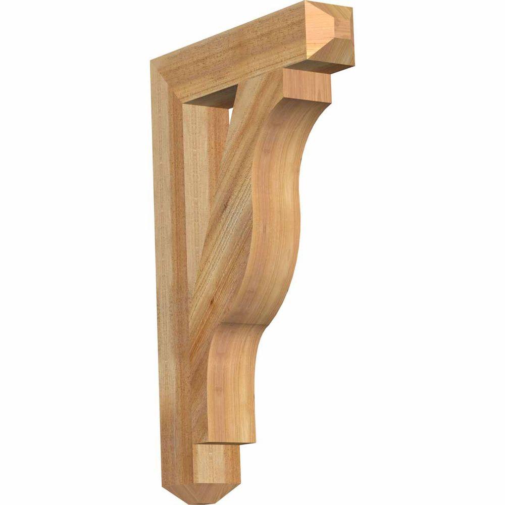 Ekena Millwork 4 in. x 32 in. x 20 in. Western Red Cedar Funston