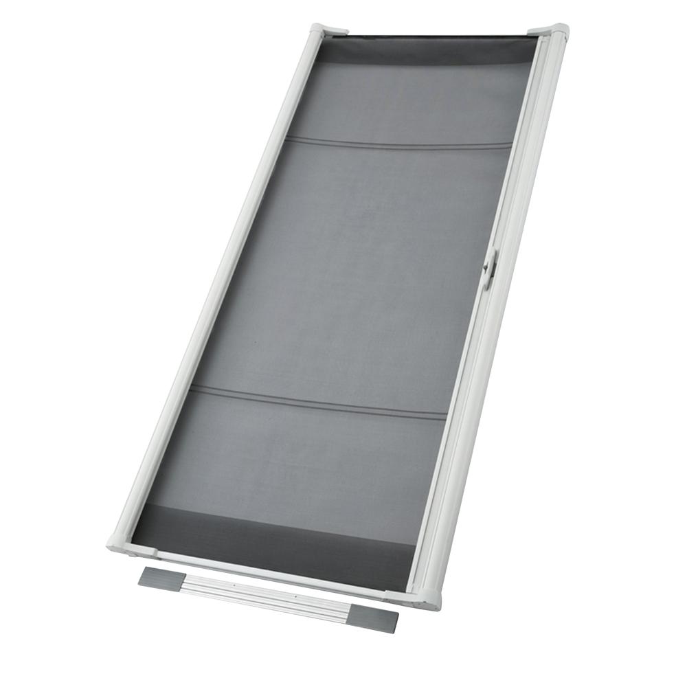 36 In X 80 In Brisa White Standard Retractable Screen Door