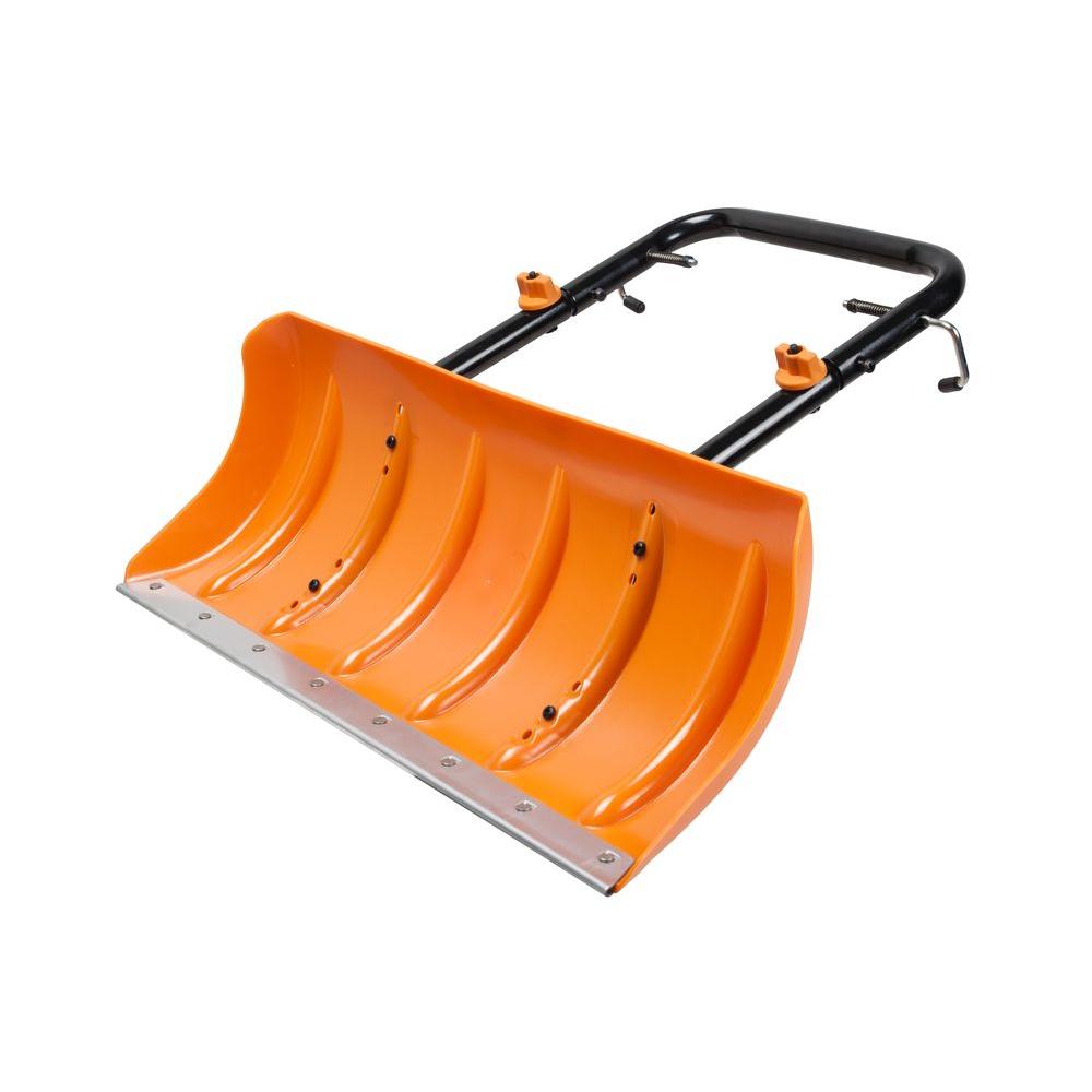 Worx Aerocart Snow Plow Wa0230 The Home Depot Worx Aerocart Snow Plow