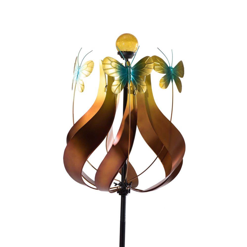 Sunjoy Spinning Butterfly Wind Catcher110309010 The Home Depot
