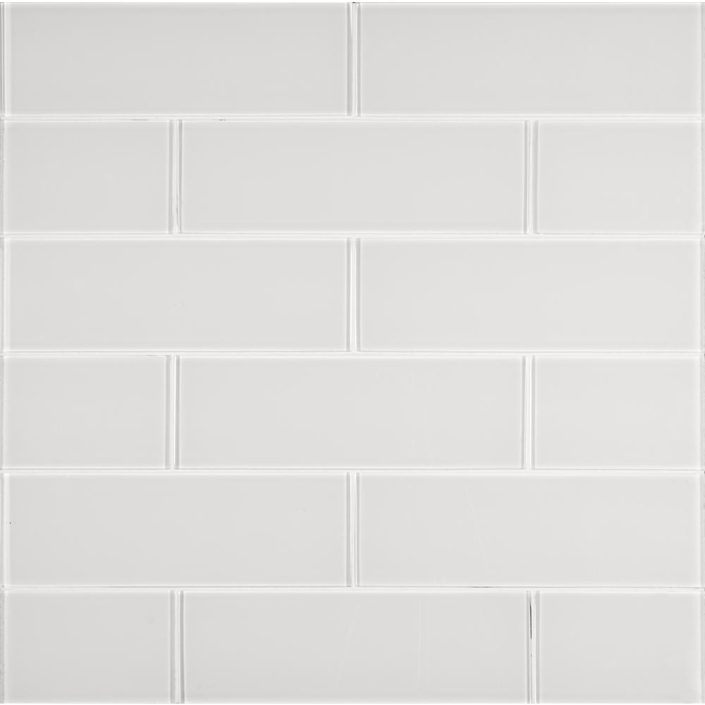 Msi 4 In X 12 Ice Glossy Gl Wall Tile 2 Sq Ft Case X 12 In Ice Glossy Gl Wall Tile