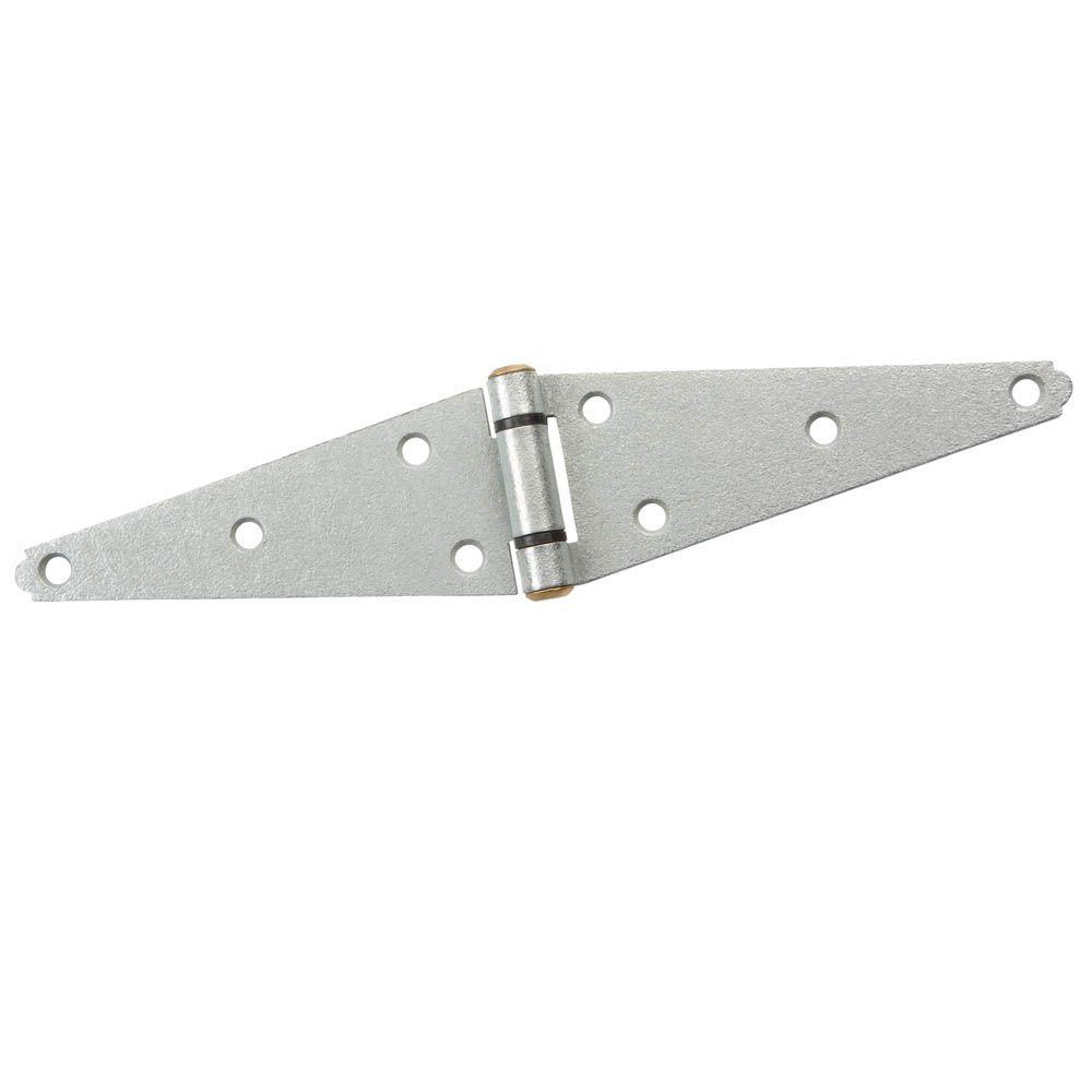 Everbilt 10 in. Zinc Plated Heavy Duty Tee Hinge15411 The Home Depot