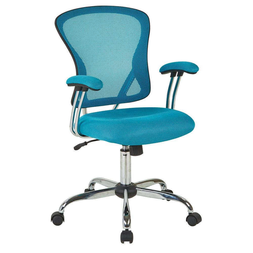 Blue Office Chairs Home Furniture The Depot Juliana Blue Task Chair
