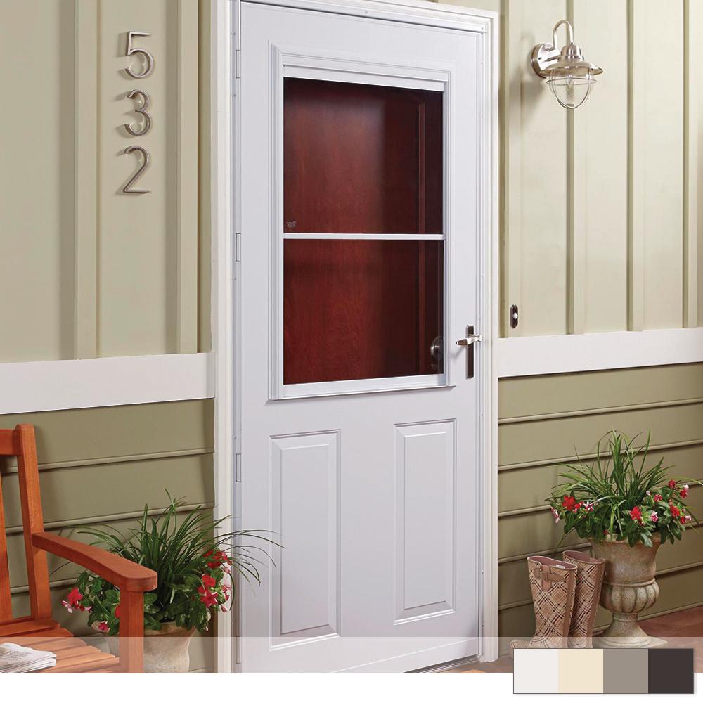 300 Series 1 2 View Self Storing Storm Door