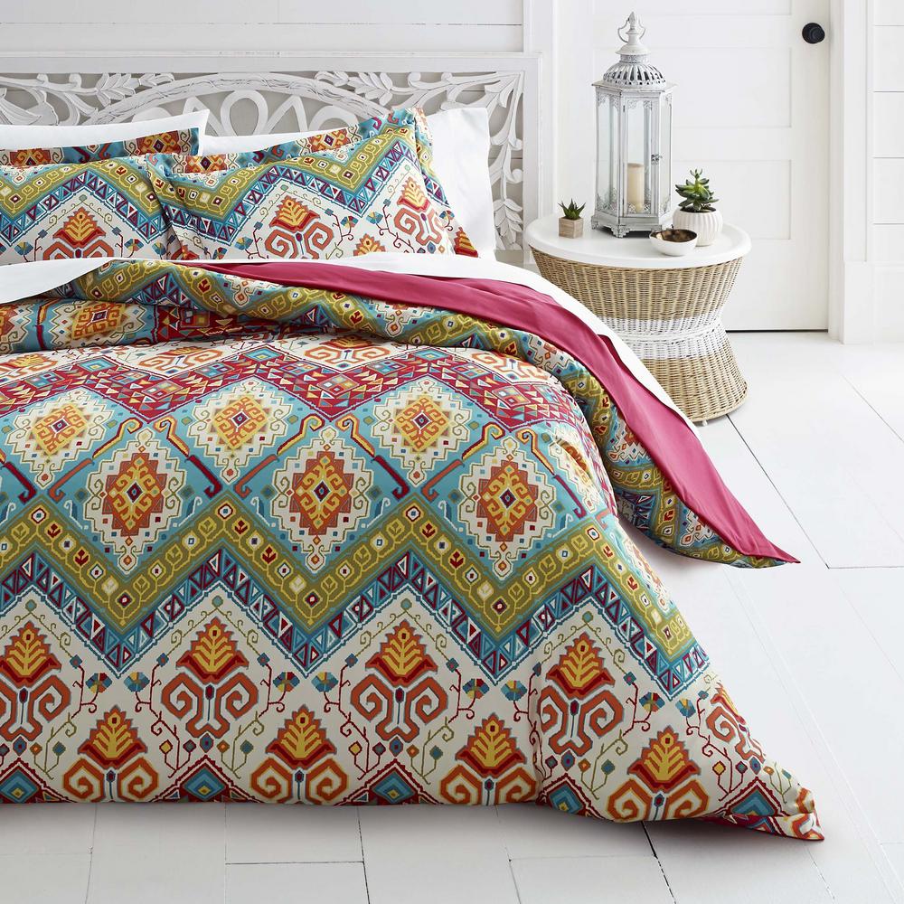 Azalea Skye Moroccan Nights 3 Piece Multi Color King Polyester