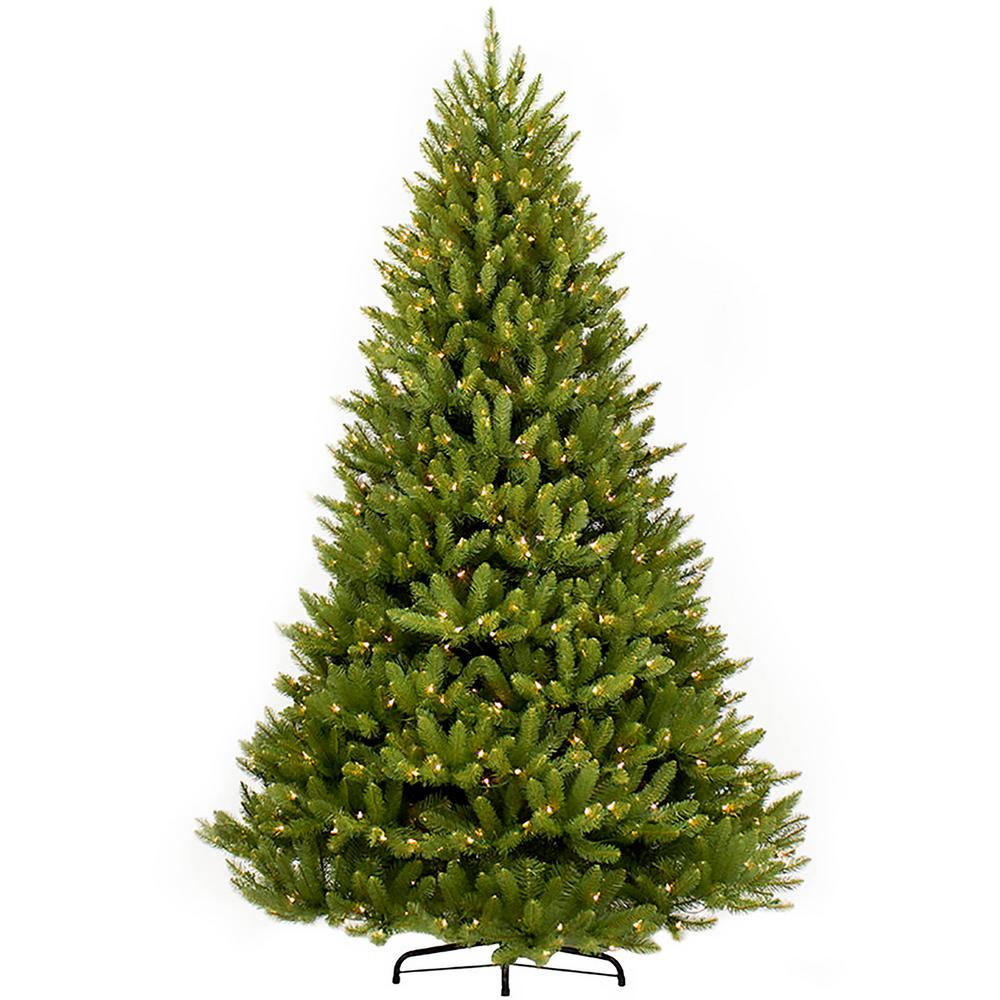 Puleo International 7 5 Ft Pre Lit Fraser Fir Artificial Christmas