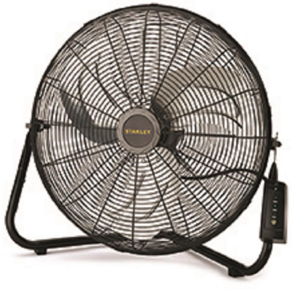 Stanley 20 In High Velocity Floor Fan With Remote Control 655650 20 In High Velocity Floor Fan With Remote Control