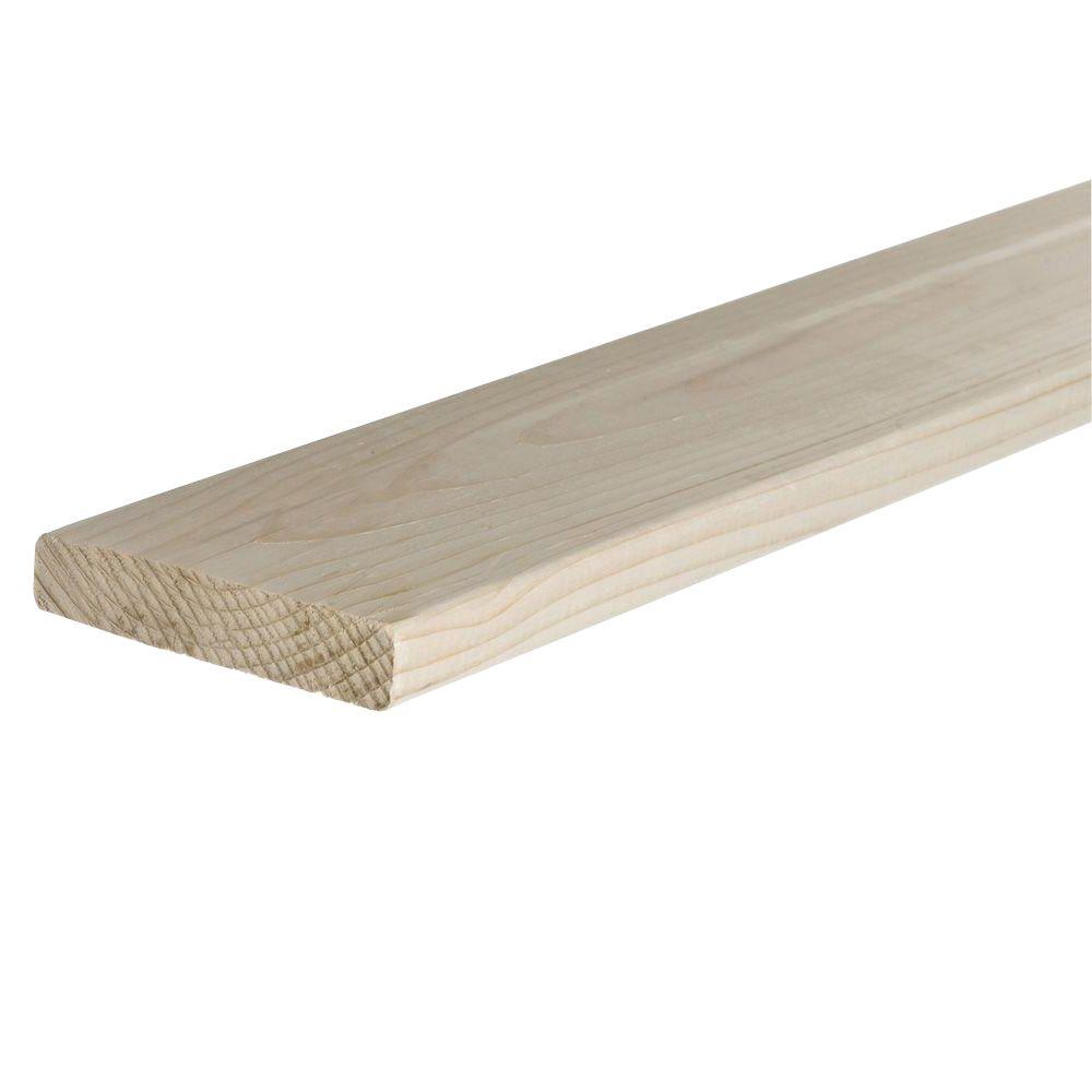 1 In X 4 In X 8 Ft Furring Strip Board 687642 The Home