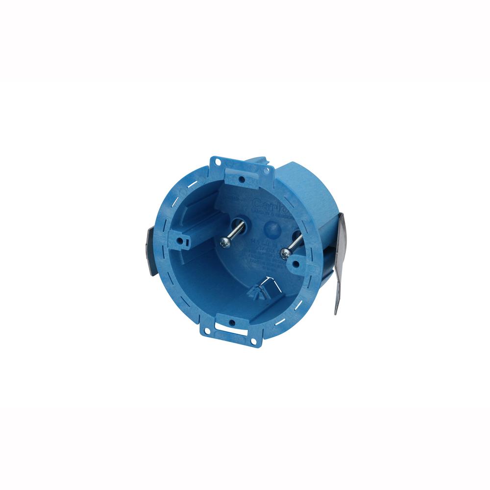 Carlon 3 1 2 In Hard Shell Old New Work Ceiling Electrical Box Hard Shell Old New Work Ceiling