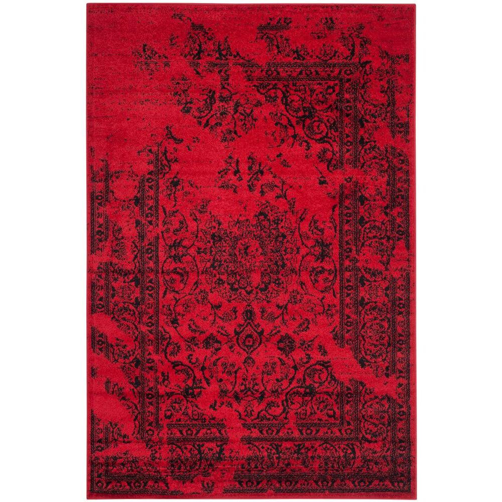 Safavieh Adirondack Red Black 6 Ft X 9 Area Rug