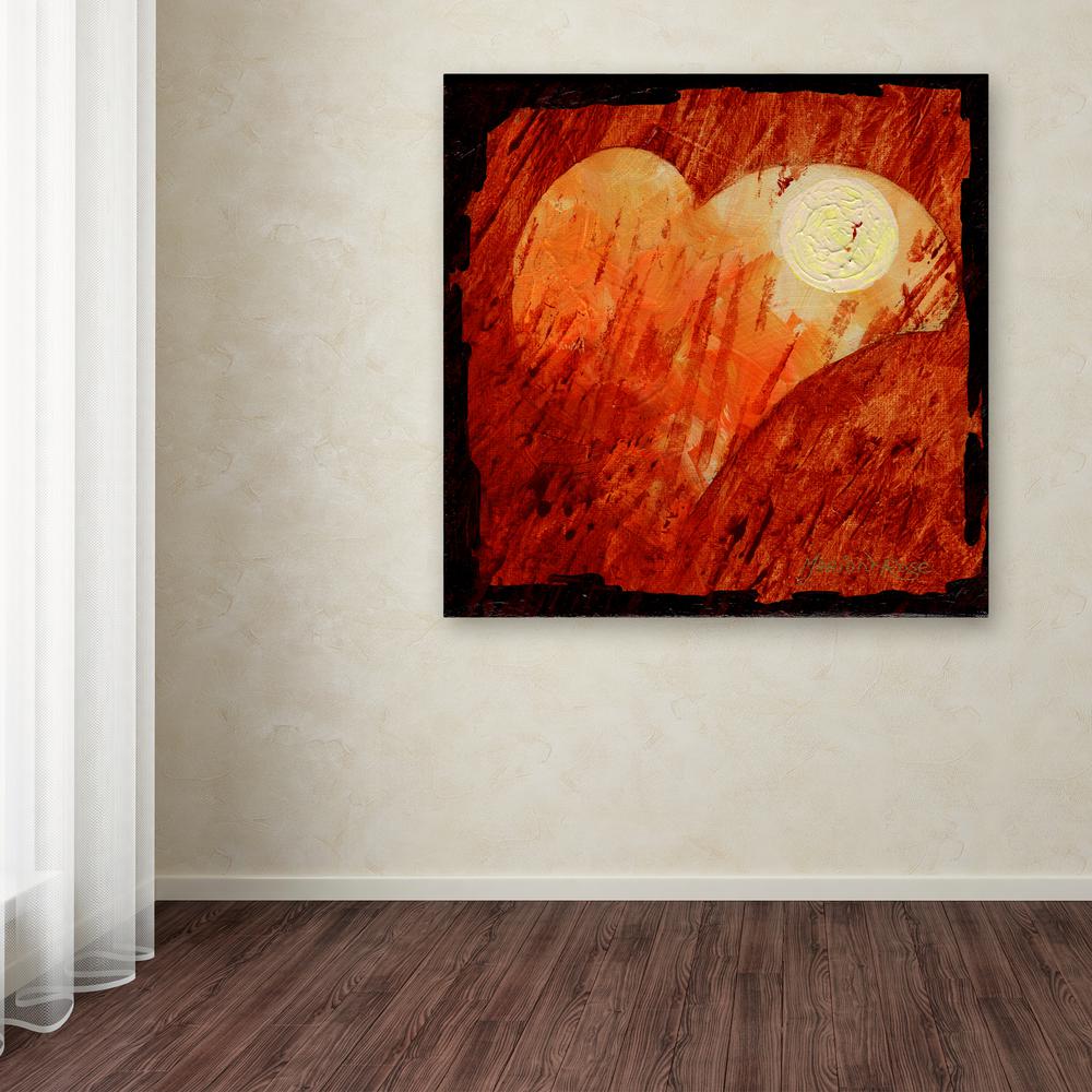 24 In X Harvest Moon By Marion Rose Printed Canvas Wall Art