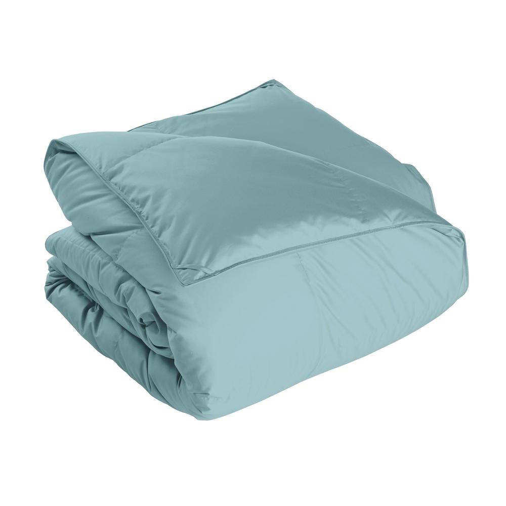 The Company Store Lacrosse Medium Warmth Turquoise Queen Down