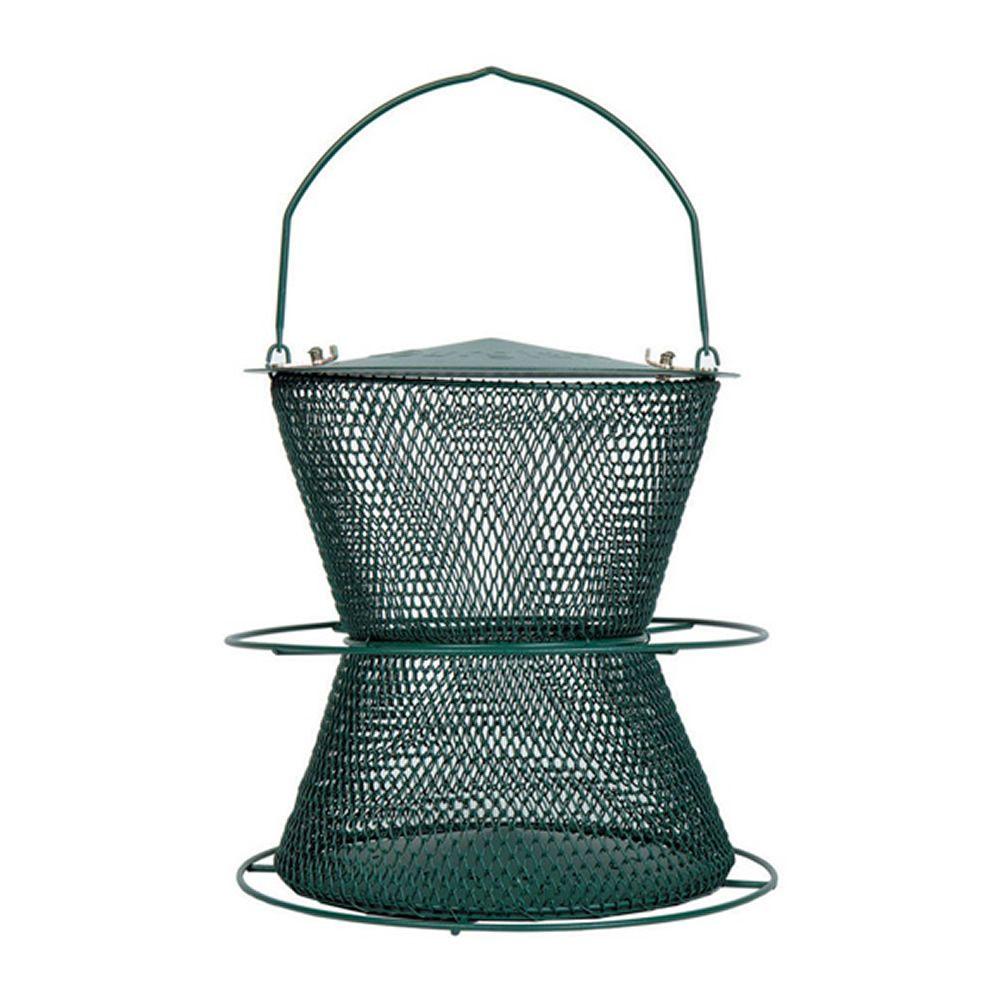 No/No Forest Green Hourglass Bird FeederGHG00318 The Home Depot