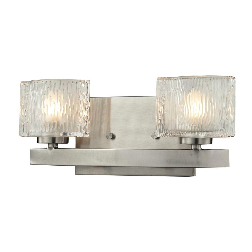 Talista Lucy Burton 2 Light Brushed Nickel Bath Vanity Light CLI   Brushed Nickel Filament Design Vanity Lighting Cli Jb 028089 64 1000 