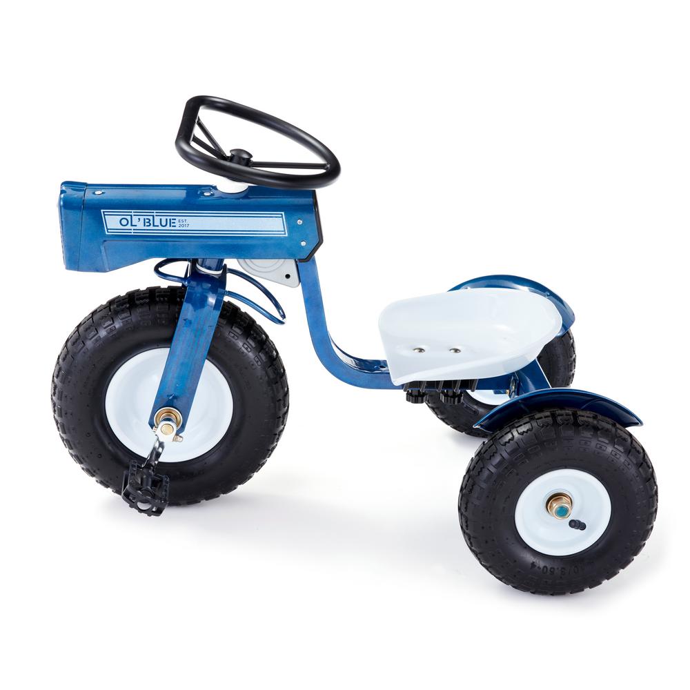 Tricam Ol Blue Tractor Tricycle Gck 31 The Home Depot