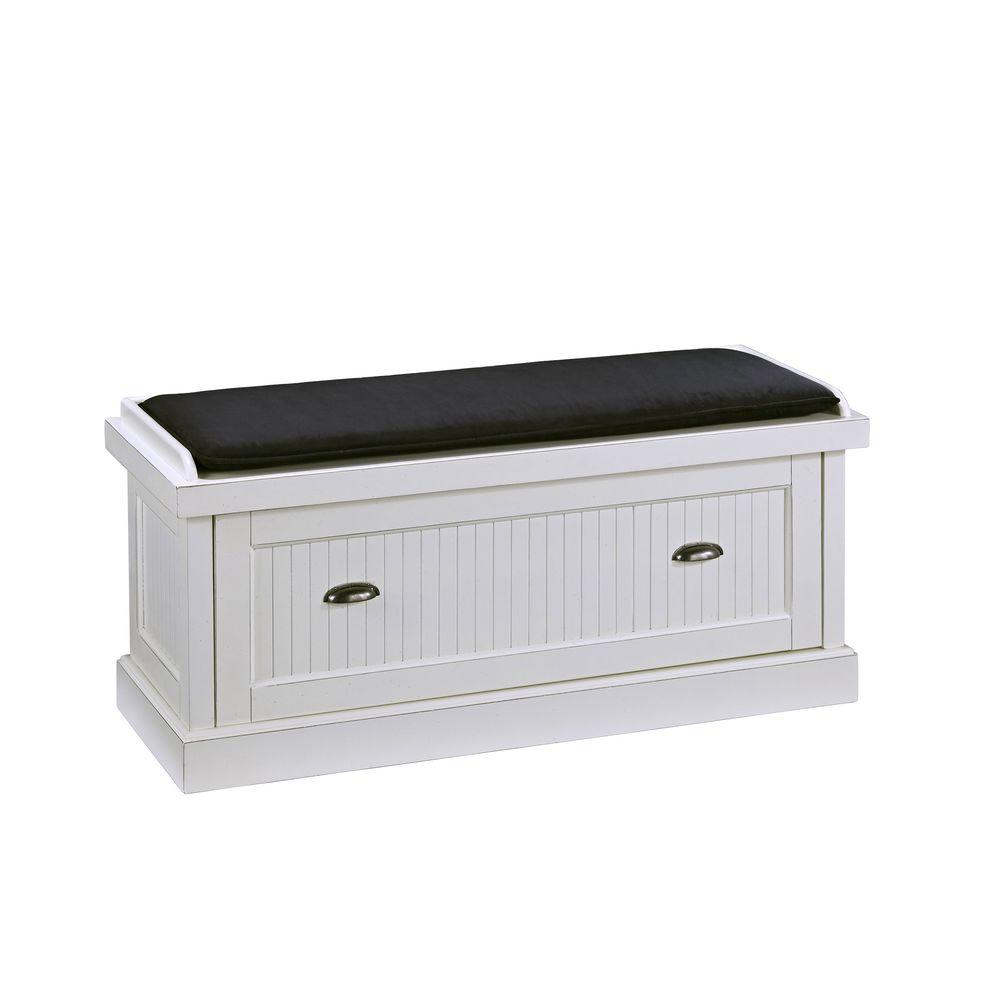 Home Styles Nantucket Distressed White Bench 5022 26 The