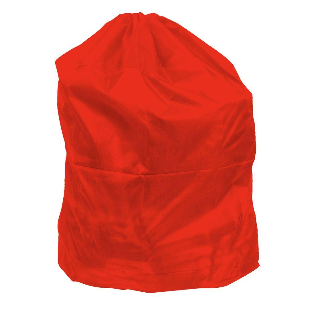 Lavish Home Jumbo Sized Nylon Laundry Bag in Red-82-5044RED - The Home ...