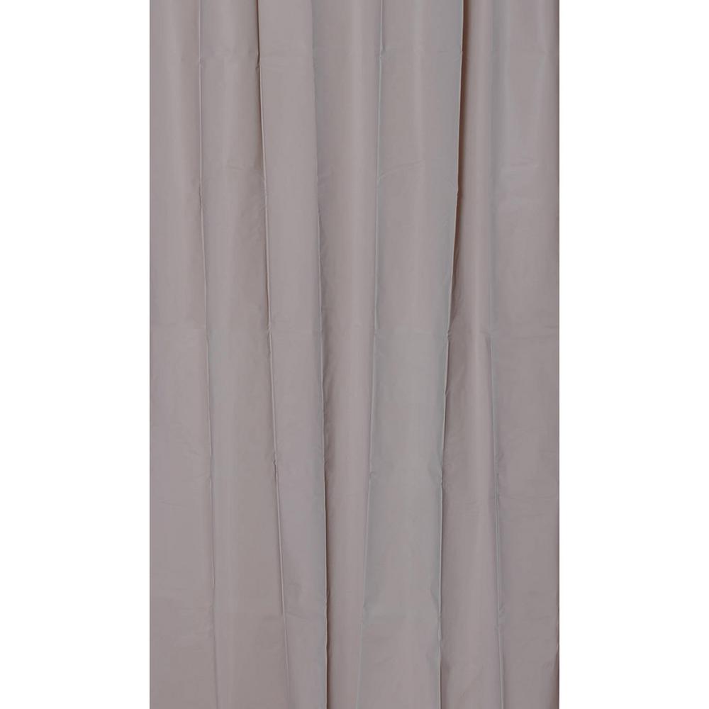 Solid Color Machine Washable Brown Shower Curtains Shower