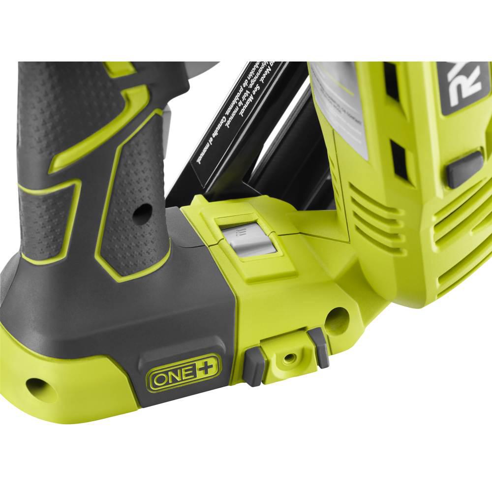 Ryobi Angled Finish Nailer Air Nail Gun Lockout 18V 15Gauge (Tool Only