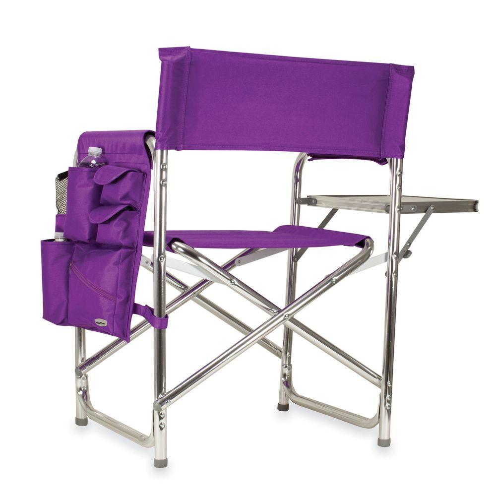 purple outdoor folding chairs