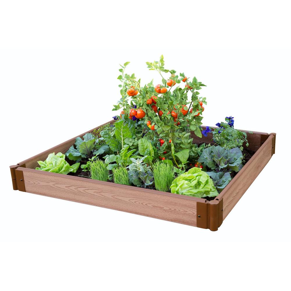Raised Garden Bed Planter Kit 42 In x 42 In Gardening Vegetable Planter Frame