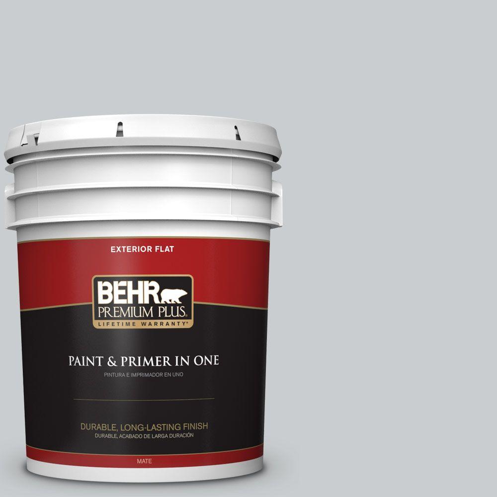 BEHR Premium Plus 5-gal. #N500-2 Loft Space Flat Exterior Paint-405005