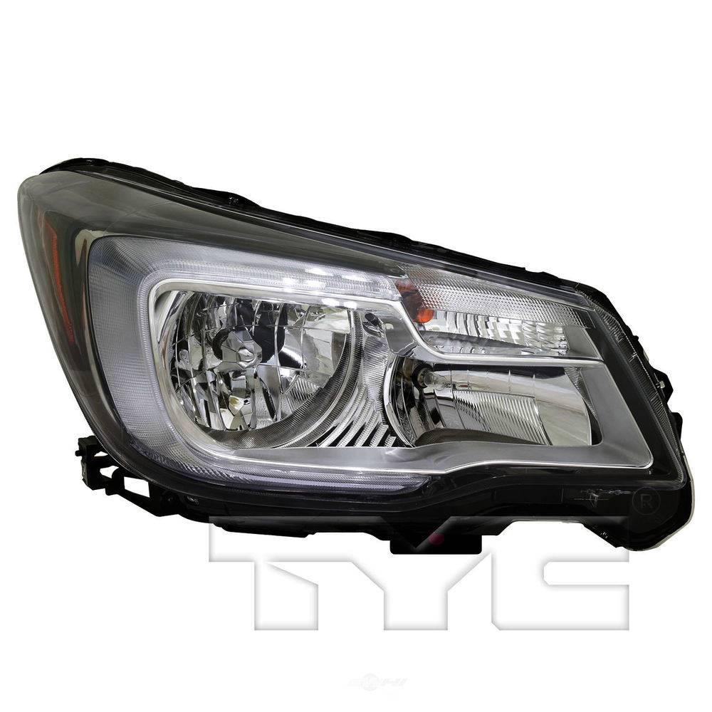 Tyc Headlight Assembly 2017 2018 Subaru Forester 2 0l 2 5l 20 9873 00 1 The Home Depot