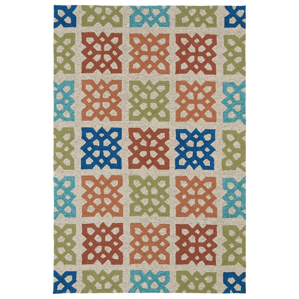 Natco Loop Pile Naturals 6 ft. x 8 ft. Bound Carpet RemnantSPLN608