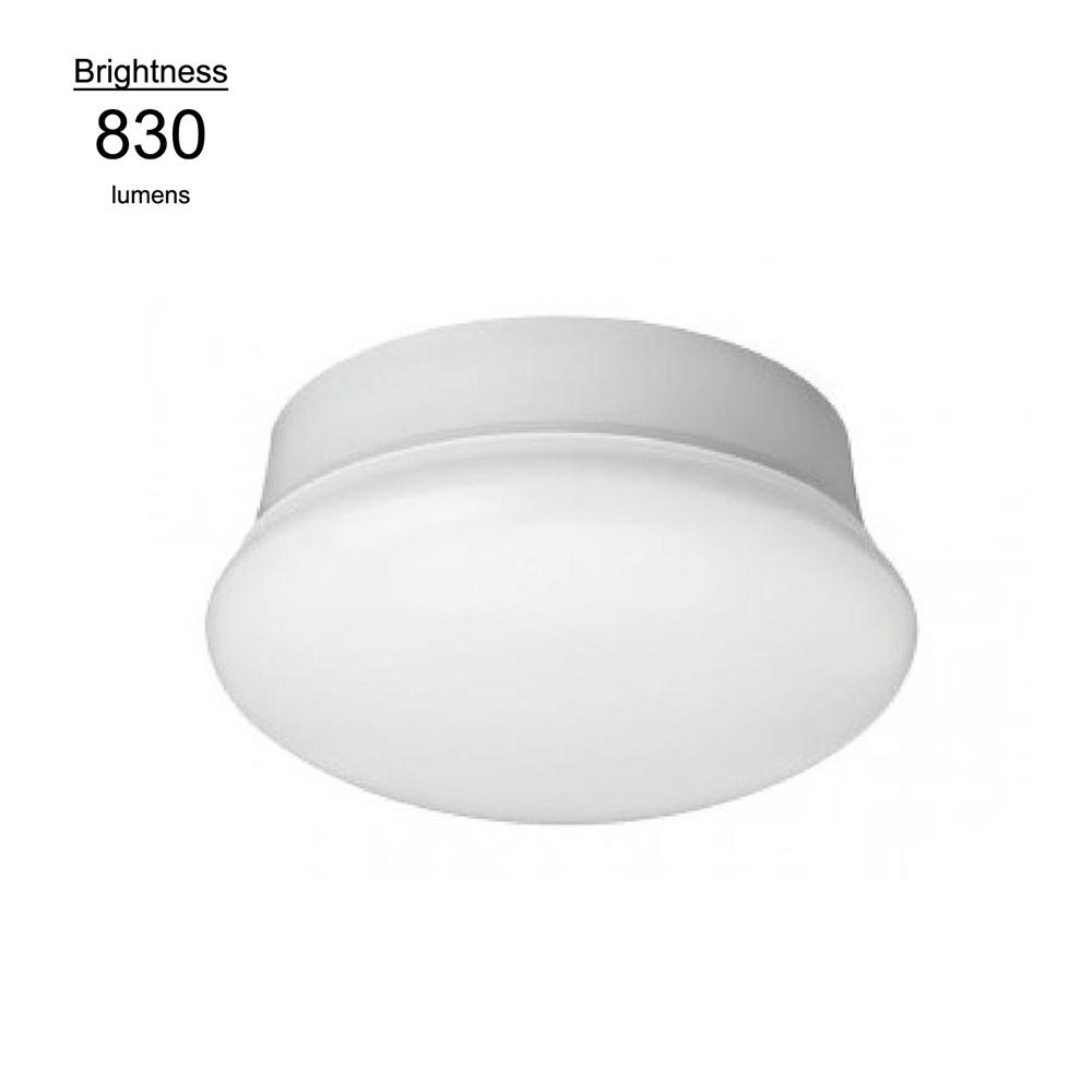 Commercial Electric 7 In Bright White Led Flushmount Ceiling Light Bright White Led Flushmount Ceiling Light Lampholder Replacement Fixture 54483142 The Home Depot