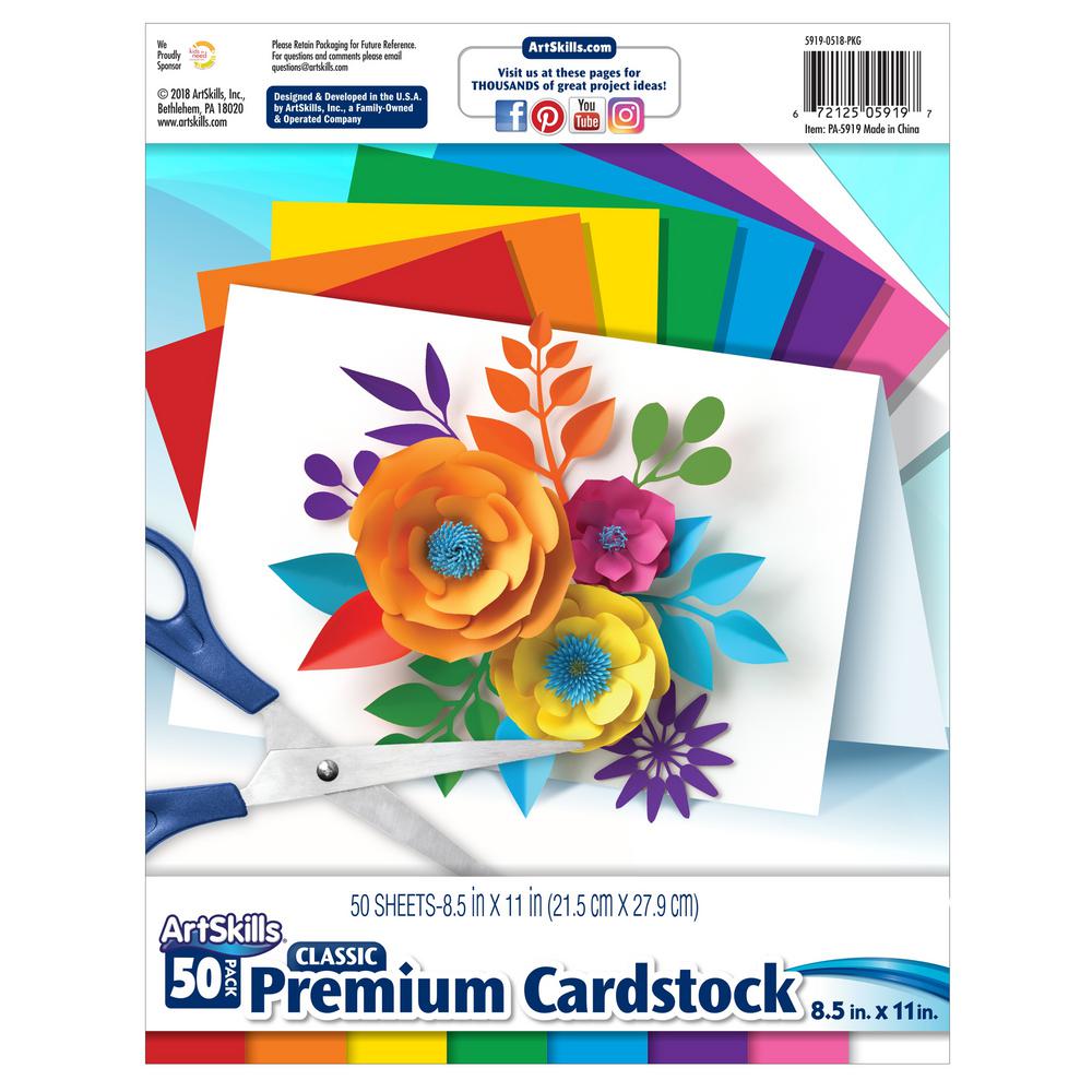 8 x 11 in, 30 Pack Glitter Cardstock Paper for DIY Crafts