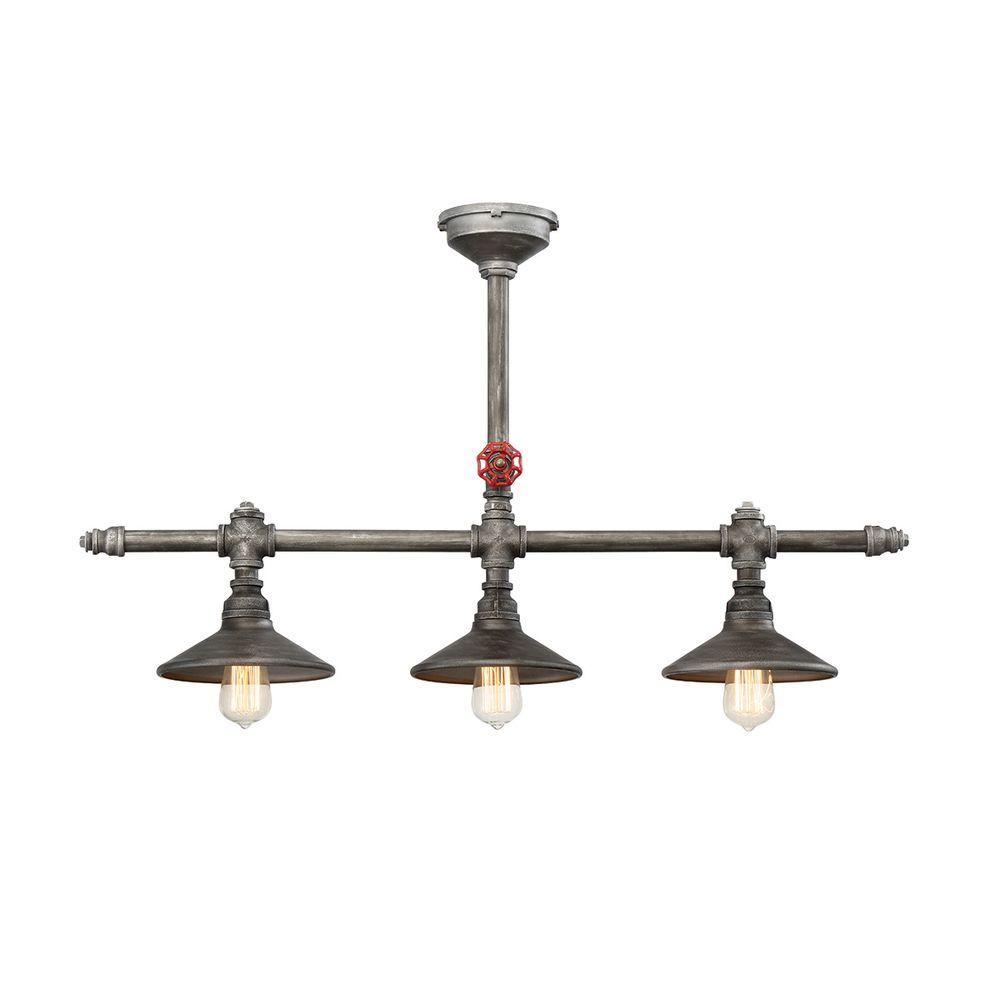 aged silver zinco chandelier light eurofase maximum hanging length