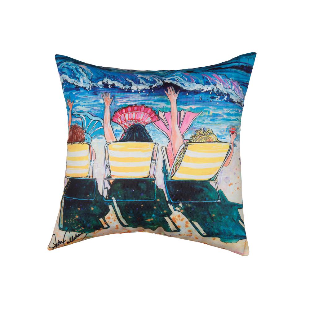 mermaid pillow