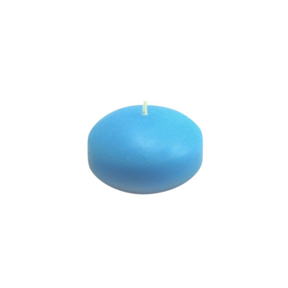 Zest Candle 2 25 In Light Blue Floating Candles Box Of 24 Cfz 033 Light Blue Floating Candles 24 Box