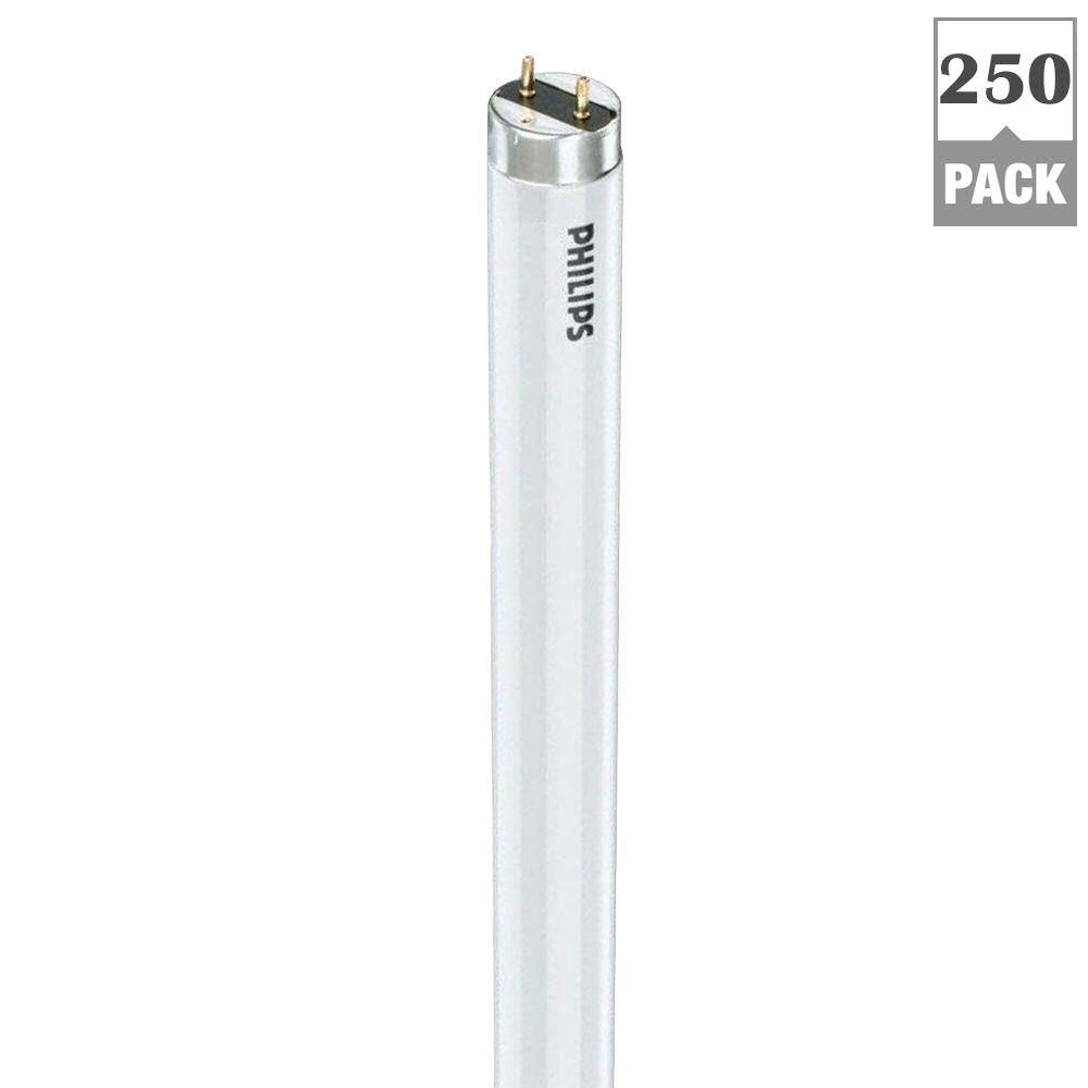 12 Fluorescent Light Bulbs The Home Depot Actinic Linear Bl T5 Fluorescent Light Bulb 250